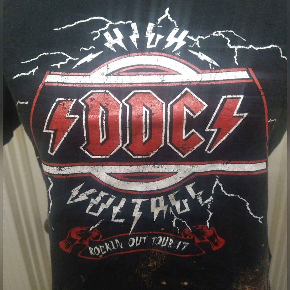 Teens Black Rocker Shirt - Picture 2 of 4